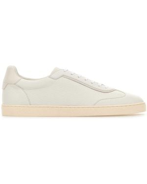 Brunello Cucinelli Pair Of Sneakers - White