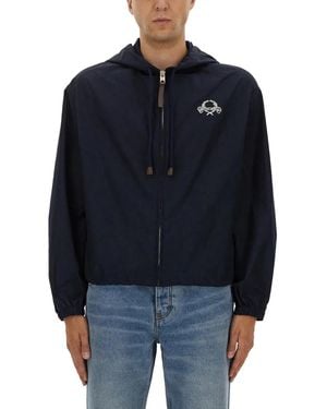 Moschino Nylon Jacket - Blue