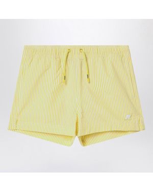 K-Way Hazel Striped Swimsuit - Yellow