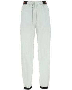 Prada Chalk Nylon Tech Pant - White