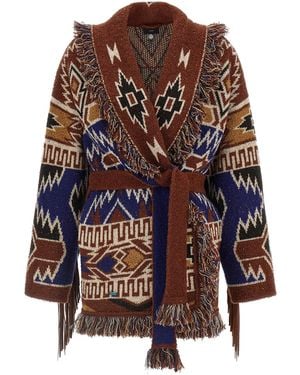 Alanui 'The Amazing Journey' Cardigan - Brown
