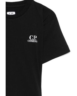 C.P. Company T-Shirt With Logo - Black