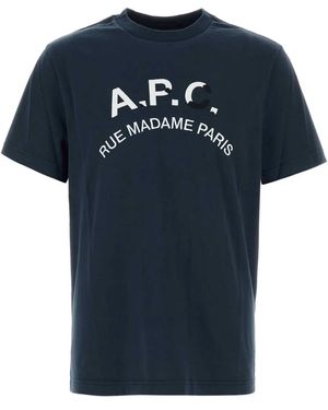 A.P.C. T-Shirt Apc Vintage - Blue