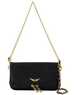 Zadig & Voltaire Rock Nano Wallet On Chain in Natural | Lyst
