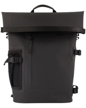 Rains Deepwater Rolltop Rucksack Large W4 - Black