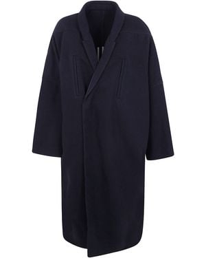 Rick Owens "Poiret" Coat - Blue