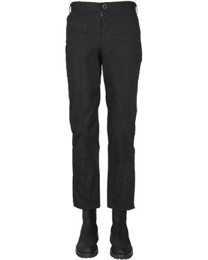 ArkAir Trousers With Logo Button - Black