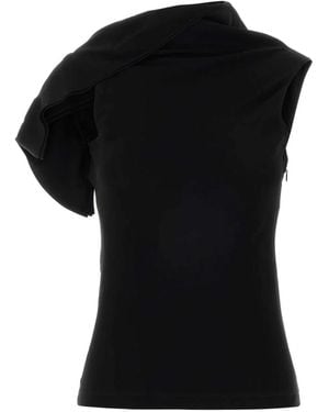 Loewe Stretch Cady Top - Black