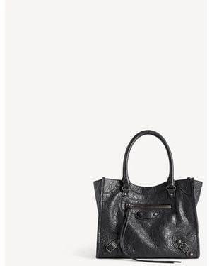 Balenciaga Le City Tote Mini Bag - Black