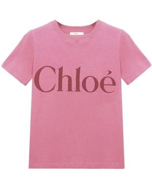 Chloé Sweet T-Shirt - Pink