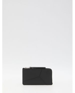 Loewe Puzzle Long Cardholder - White