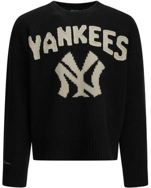 Polo Ralph Lauren "Yankees" Crew-Neck Jumper - Black