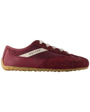 McQueen Boxing Trainers - Red