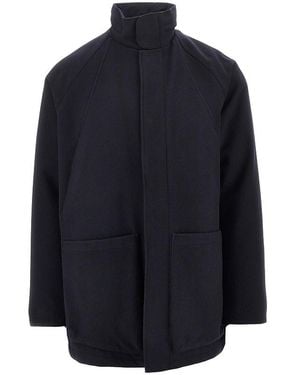 Paltò Paltó 2L Wool Felt Coat - Blue