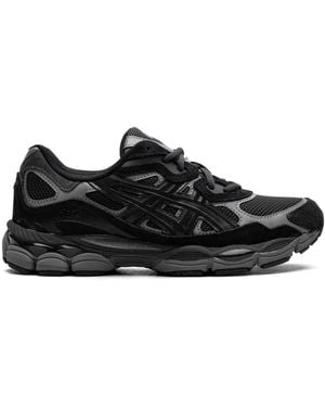 Asics Gel-Nyc Suede And Mesh Trainers - Black