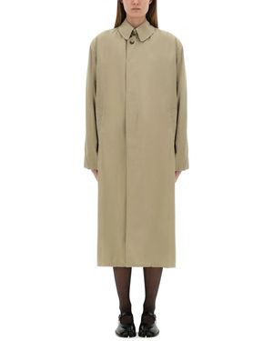 Maison Margiela Trench Monopetto - Natural