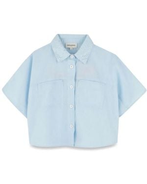 Sonia Rykiel Shirt M/Short - Blue