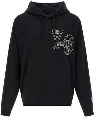 Y-3 'El5 Gfx' Hoodie - Blue
