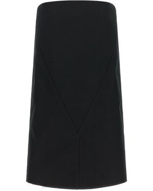 Rick Owens 'Cropped Sheath' Dress - Black