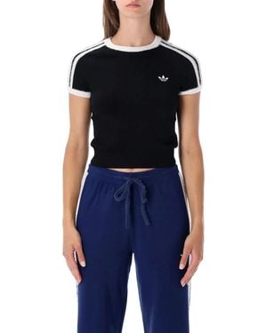 adidas Originals Knitted T-Shirt - Blue