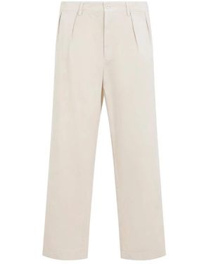 Prada Sabbia Regular Pants - Natural