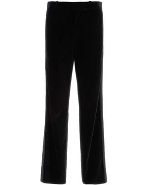 Fendi Trousers Cotton Velvet - Black