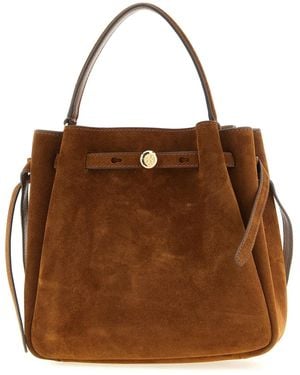 Tory Burch 'Romy' Bucket Bag - Brown