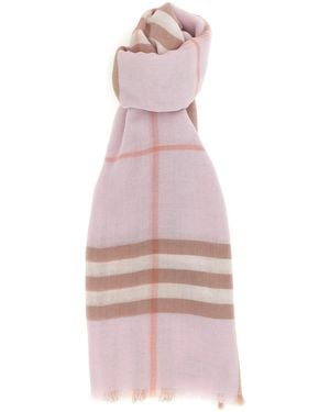 Burberry 'Giant' Scarf - Pink