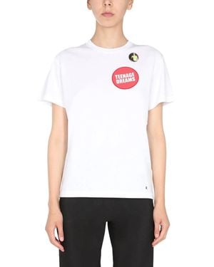 Raf Simons Crew Neck T Shirt - White