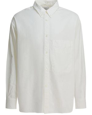Beams Plus Cotton Shirt - White