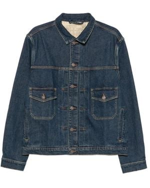 Paul Smith Denim Cotton Jacket - Blue