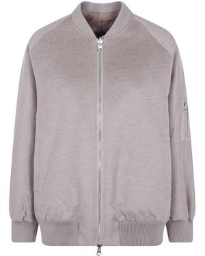 VALENTINI 1972 Reversable Bomber Jacket - Grey