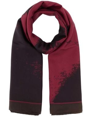 McQueen Twill Foulard - Red