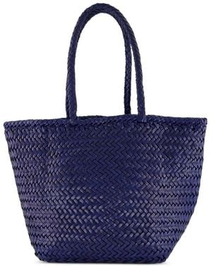 Dragon Diffusion Calf Leather Handbag - Blue