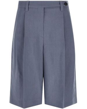 Brunello Cucinelli 'Sartorial' Bermuda Shorts - Blue