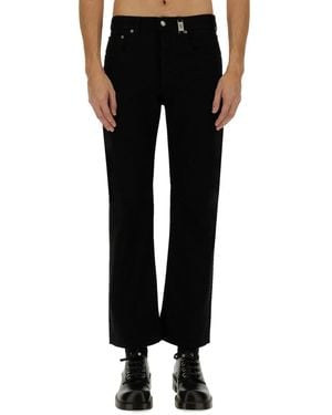 McQueen Straight Leg Jeans - Black