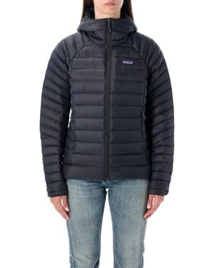 Patagonia Down Sweater Hoody Recycled Down Jacket - Blue