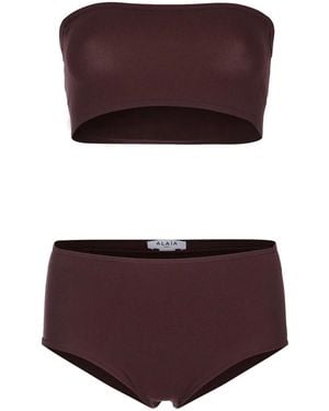 Alaïa Alaia Set Second Skin - Brown