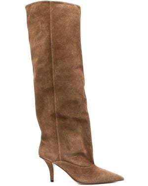 Paris Texas "Ines Reverse" Midcalf Boot T. 7,5 - Brown