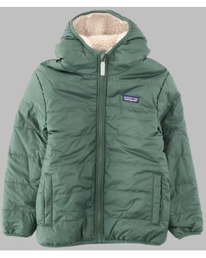 Patagonia K's Reversible Ready Freddy Hoody - Green