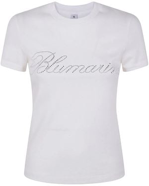 Blumarine Jersey T-Shirt - White