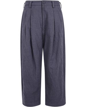 Ziggy Chen Wide-Leg Pants - Blue