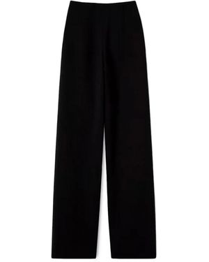 Gucci Wool Elastan Polyamide Pants - Black