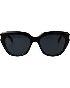 Saint Laurent Woody Large Straw Basket Bag - Natural