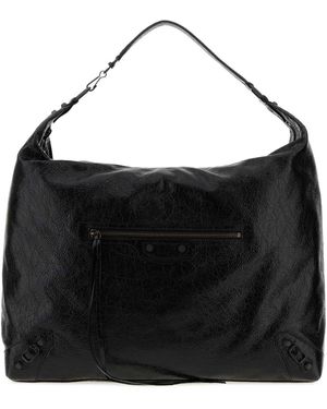 Balenciaga Le City Hobo L - Black