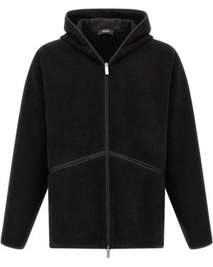 Laminar Soft Hooded Jacket - Black