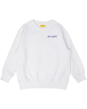 Off-White c/o Virgil Abloh Diag Paint Hoodie - White
