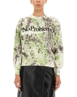 Aries Printed Sweatshirt - Multicolour
