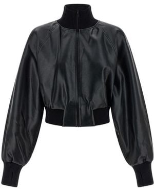 Norma Kamali Seagrass Medium Jacket - Green