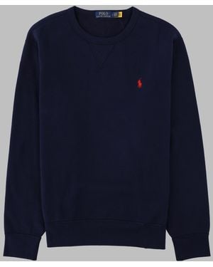 Polo Ralph Lauren Felpa Con Logo - Blue